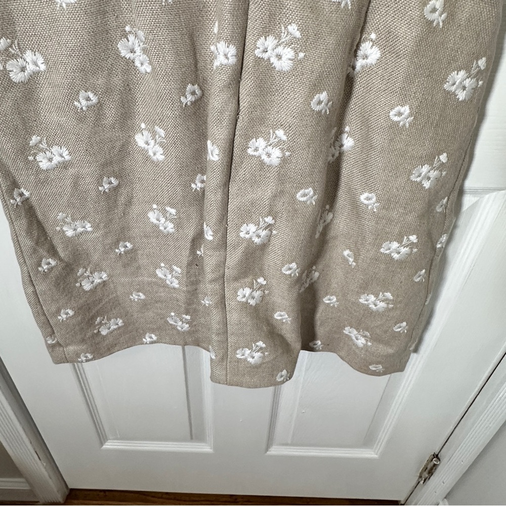 Michael Kors Floral Print Linen Dress - Picture 8 of 13